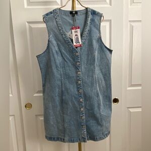 Frye Light Blue Denim Dress